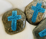 ~Prayer Rock~ Sparkles Edition!  Color: Bright Indigo...