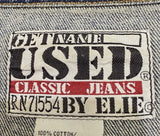 VINTAGE 1990's Air Brushed ELIE USED JEAN Overall Exclusively painted by Bay Area Rapper "PLAN B"!!