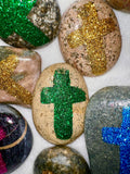 ~Prayer Rock~ Sparkles Edition!  Color: Sunshine Nuggets...