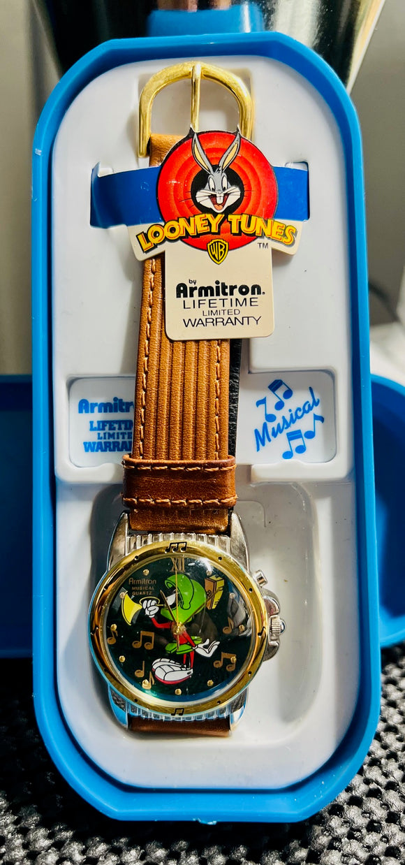 Vintage Marvin the Martian Musical Watch! (New never worn...includes original tags)