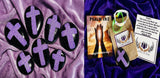 Midnight & Lilac Sparkle ~Prayer Rock~ Gift Set ♥ Prayer pack included! Comes with burlap bag for storage, two prayer bracelets, a cross key chain and prayer card ♥