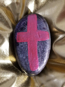 ~Praising Pink Prayer Rock~ Original Prayer Rock!