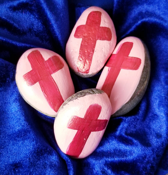 Prayer Pebbles for Kids: Pink Grapefruit & Cranberry